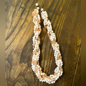 Authentic vintage West Germany glass bead choker necklace